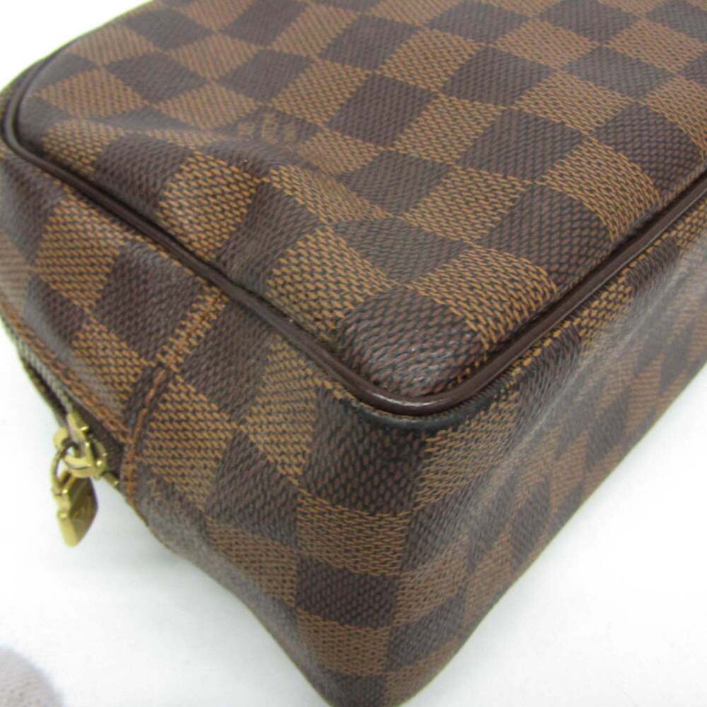 LOUIS VUITTON Brown Damier Pouch - Picture 6 of 16